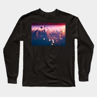 Abstract Flowers Melbourne Bokeh Photo Long Sleeve T-Shirt